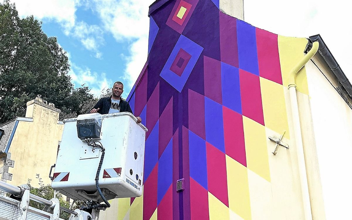 Pedja TE8 — fresque aux couleurs des Balkans, rue du Château